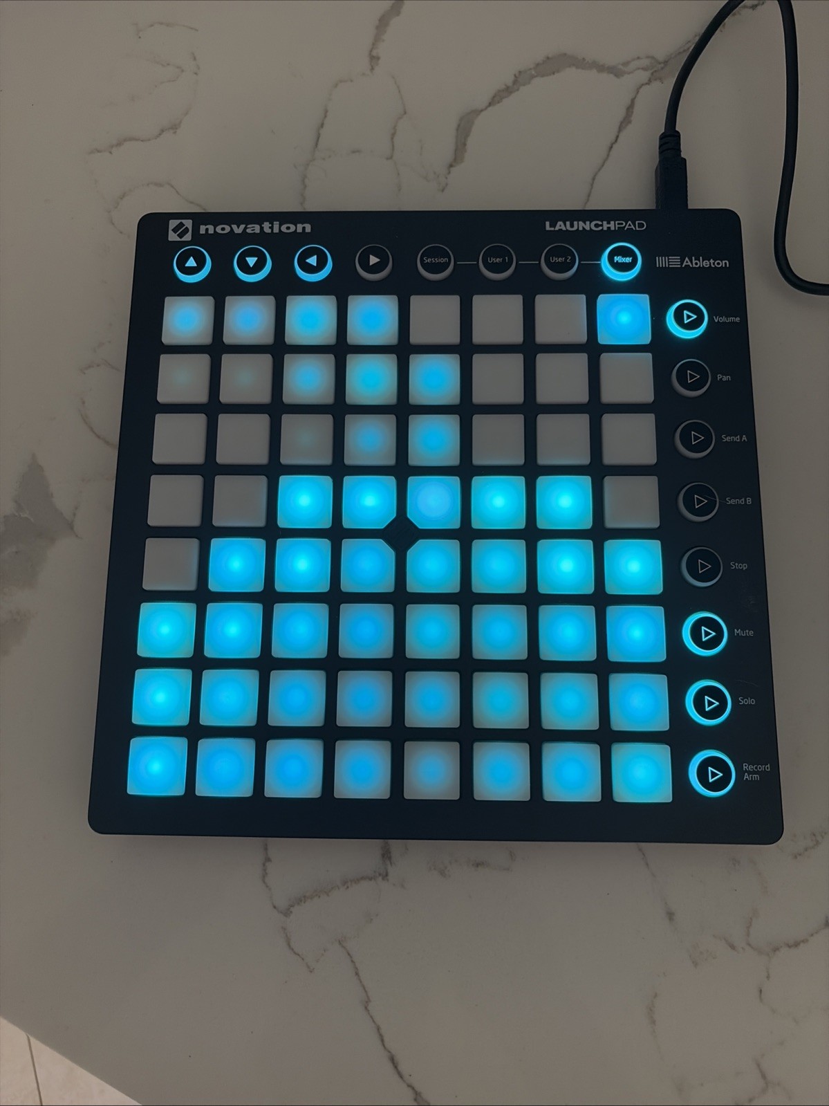 Novation Launchpad MK2 USB Midi Controller for Ableton 64 Velocity Pads TESTED!