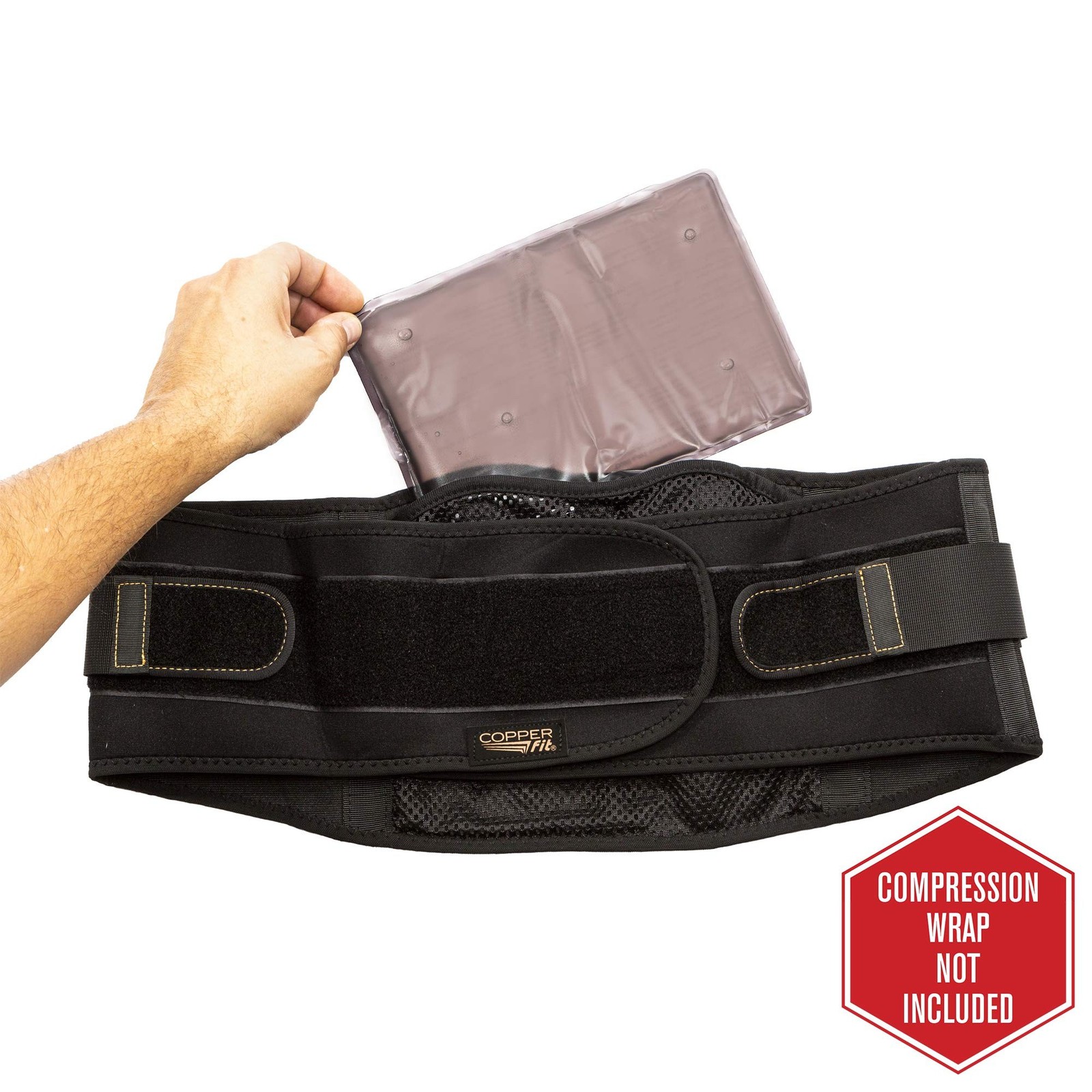 Copper Fit Rapid Relief Hot/Cold Replacement Insert for Back Support Brace