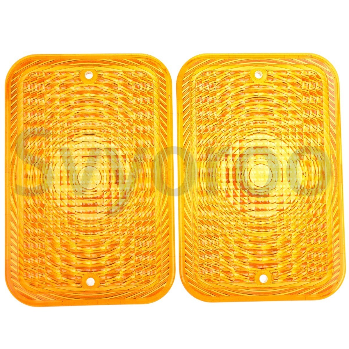 2X Amber Lens LVU18745 for John Deere 1023E 1025R 2032R 3120 3203 4105 4520 5415