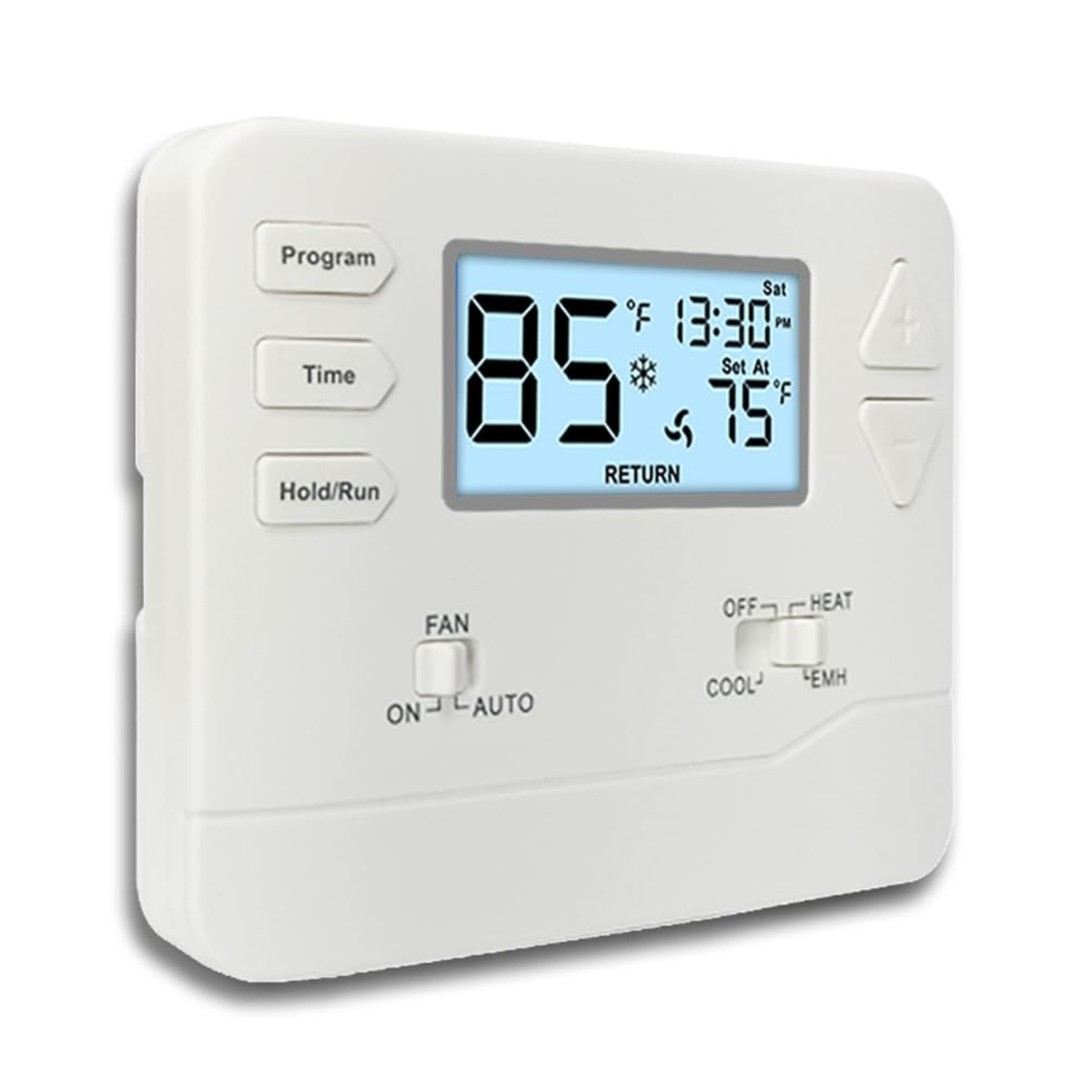 Thermostat for Heat Pump,Programmable Thermostat for Home,Single-Stage System...