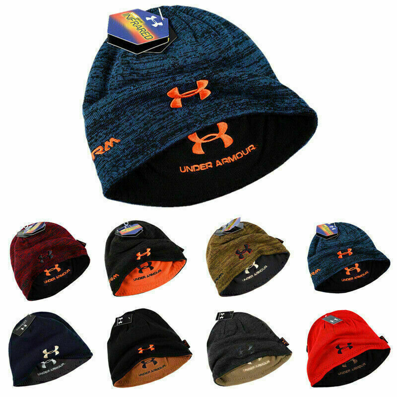 Under Armor Men's UA Storm ColdGear Infrared Beanie Reversible Knitted hat