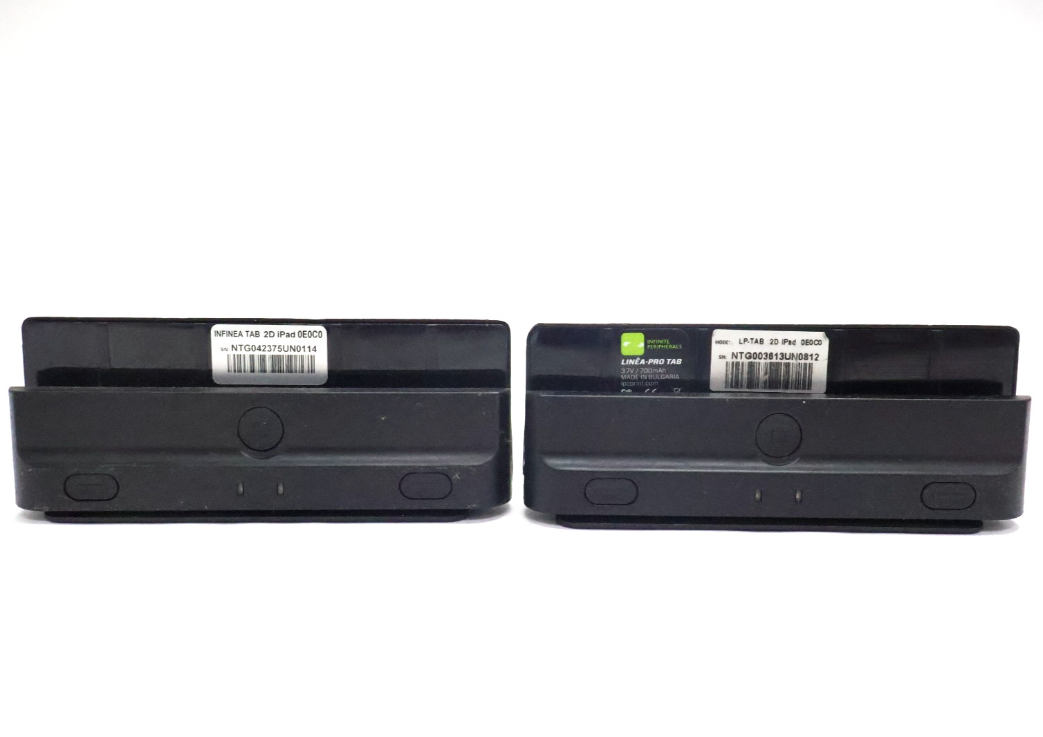 Lot of 2 Infinite Peripherals LP-TAB 2D & Magstripe Card Reader Scanner