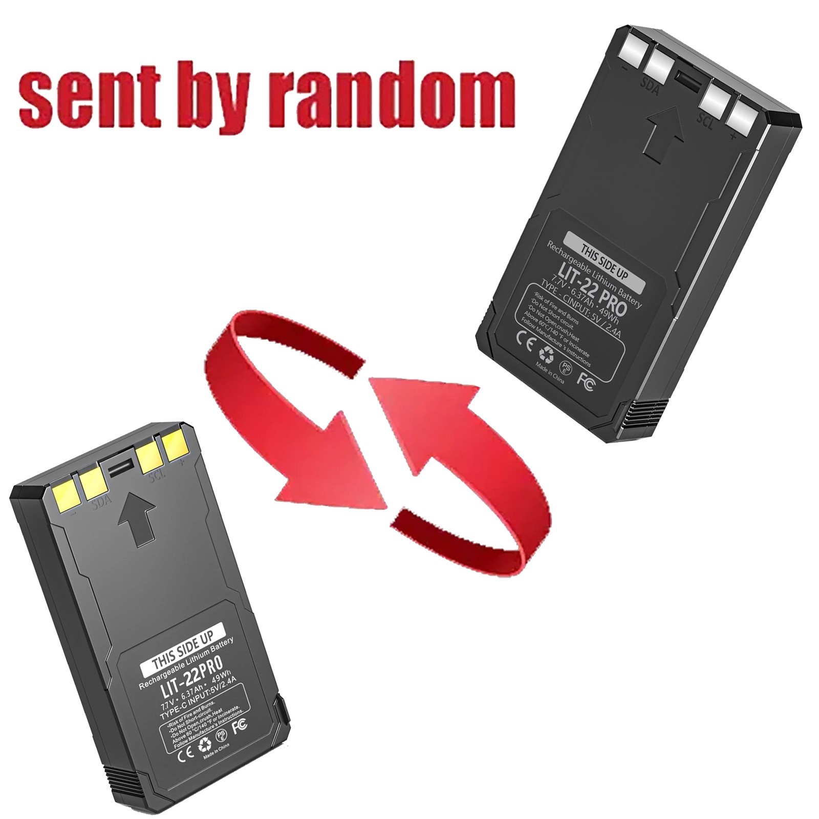 2X LIT-22 Battery Compatible for SPYPOINT Flex-M Flex-Plus Flex-S Trail Camera