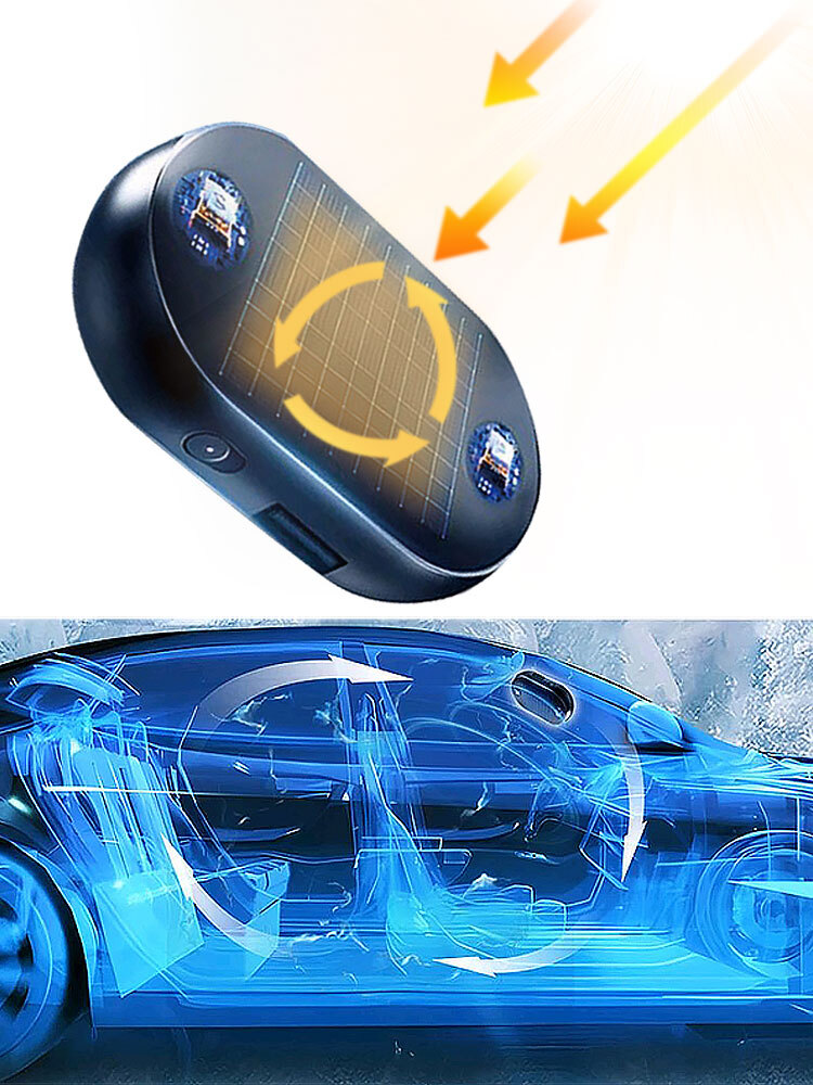 Car Snow Removal Device Antifreeze Windshield Icer Removal Solar Defroster