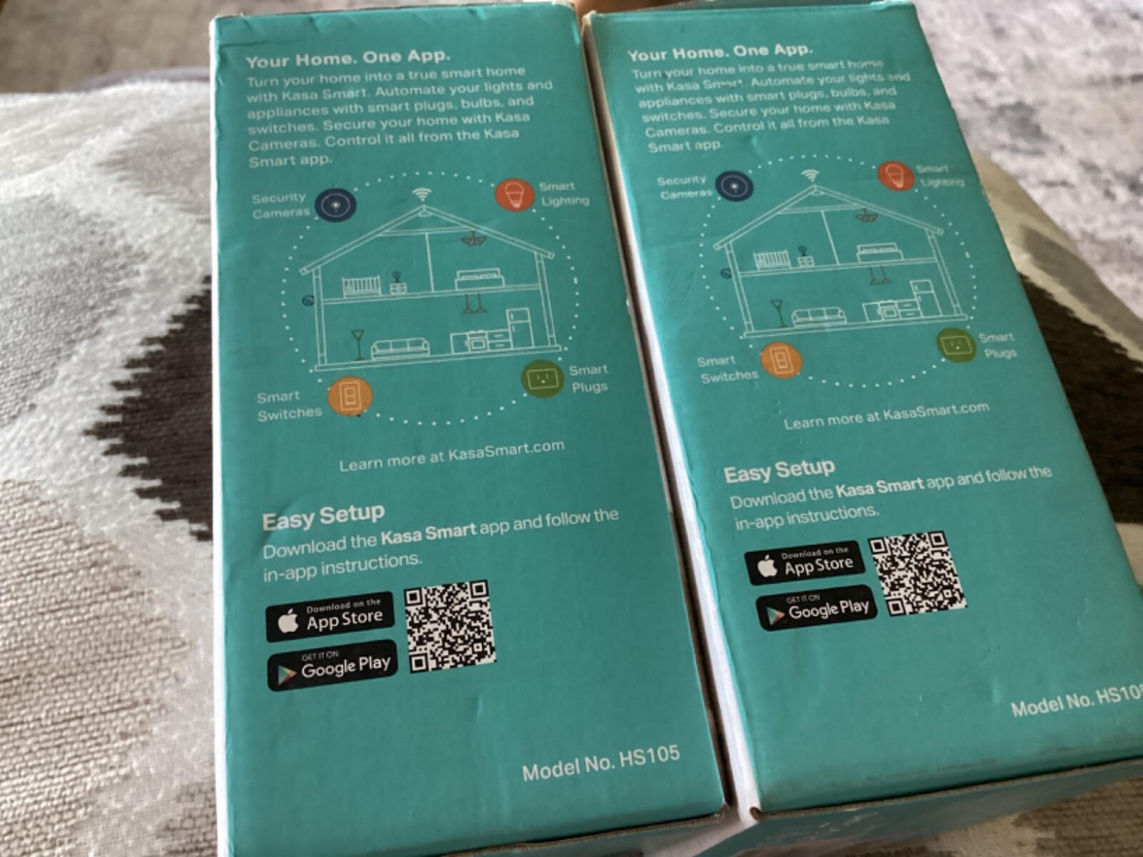 2- TP- Link Smart Wi-Fi Plug Mini White ( HS 105).