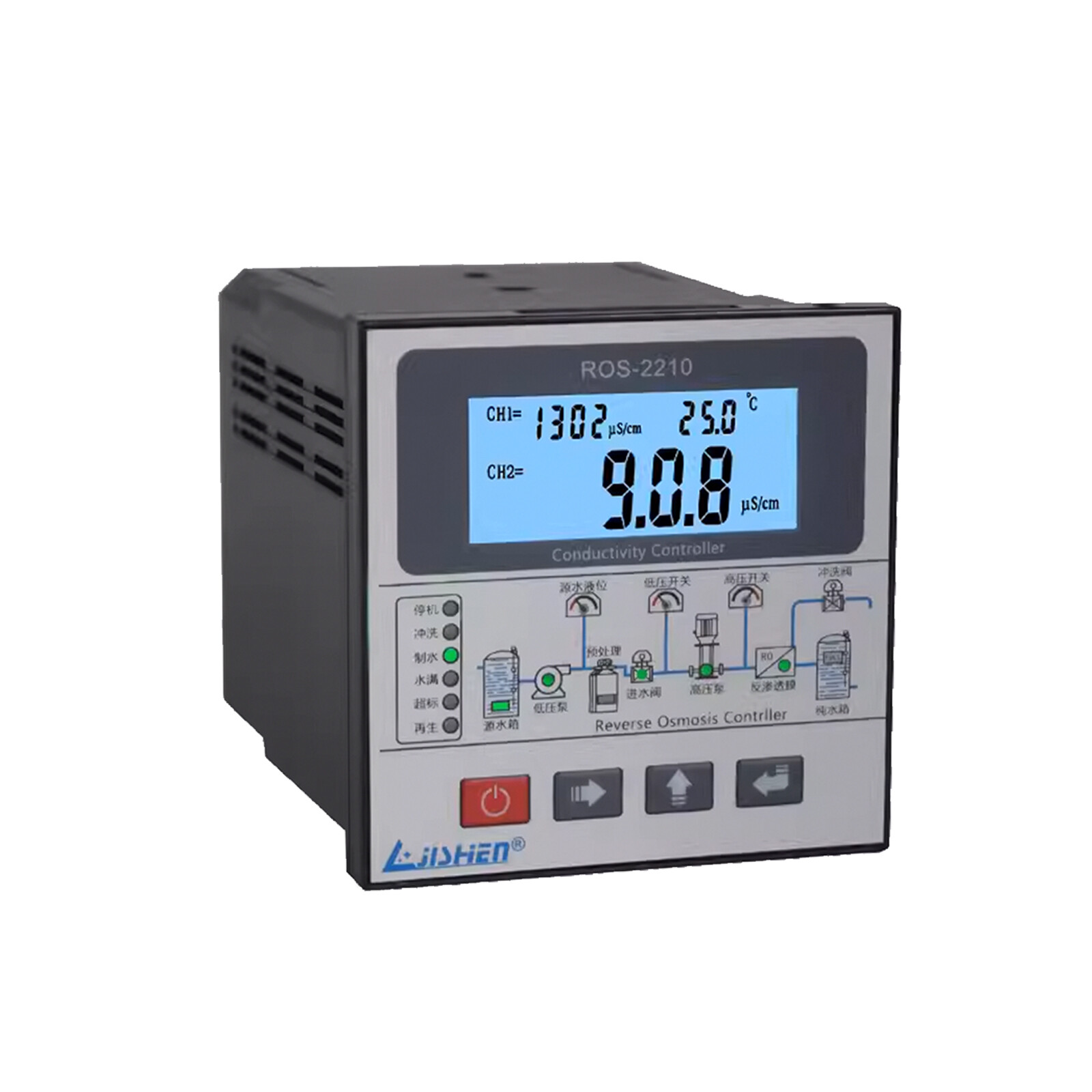 RO Reverse Osmosis System TDS Conductivity Controller Control Panel Online