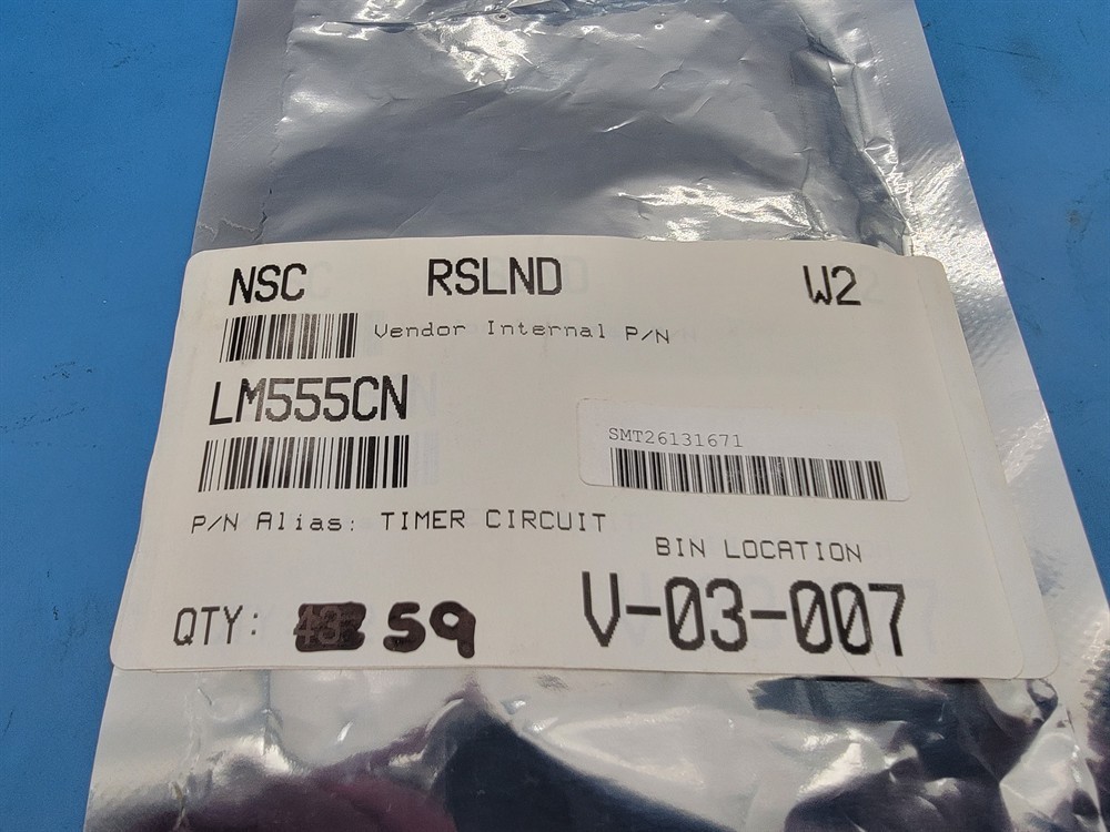 New (59pcs) LM555CN TEXAS INSTRUMENTS IC Clock and Timing