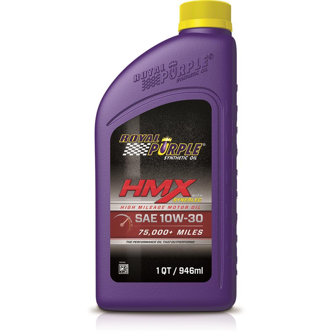 Royal Purple 11746 HMX SAE 10W-30 High-Mileage Synthetic Motor Oil - 1 qt.