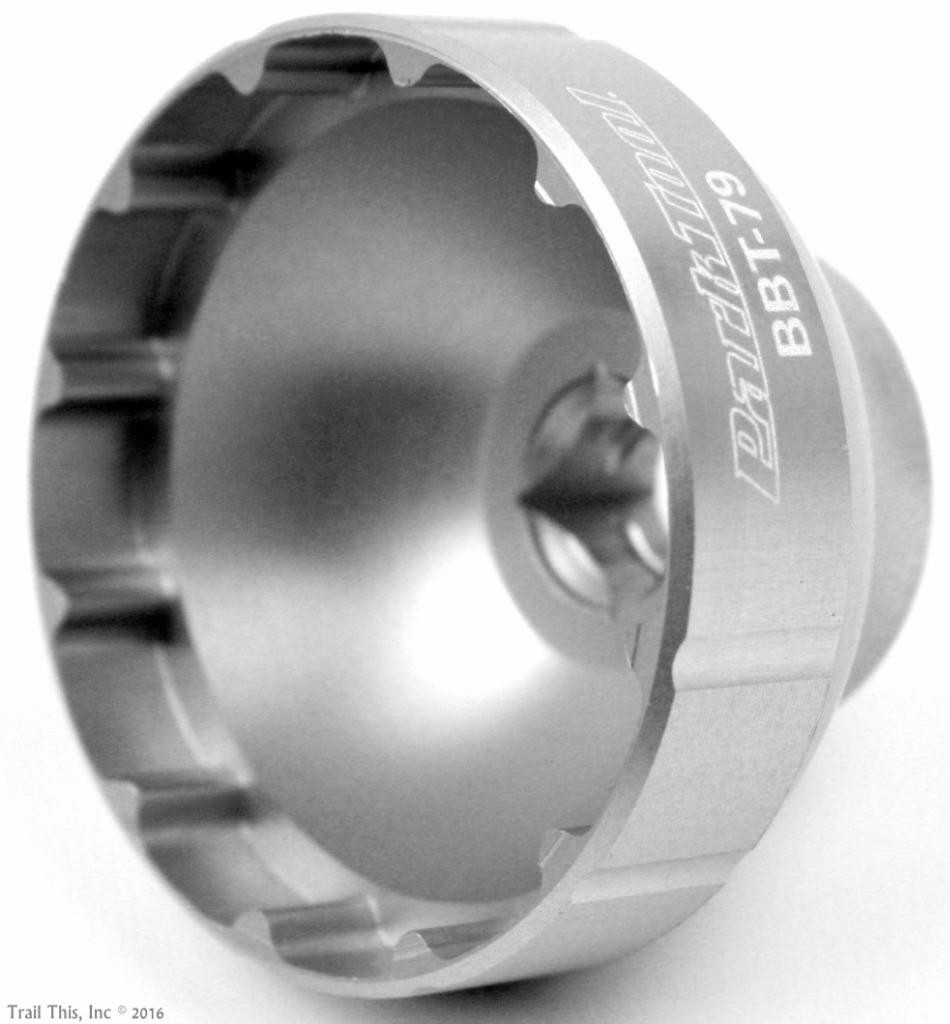Park Tool BBT-79 12-Notch External Bike Bottom Bracket Cup Tool 46mm 3/8" Drive