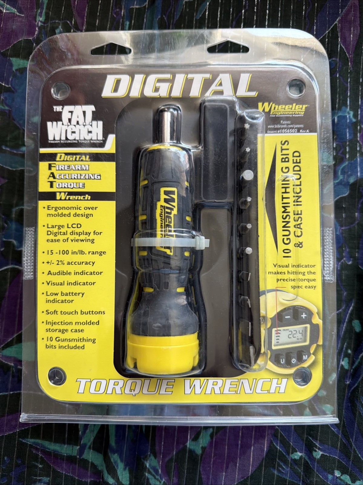Wheeler Engineering Digital FAT Torque Wrench #710909 NEW IN PACKAGE