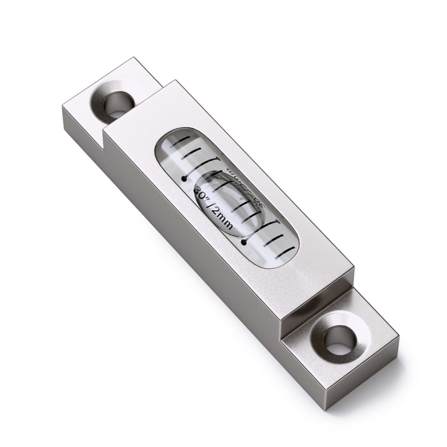 Metal Precision Level Glass Vial, Spirit Bubble Level, 66mm, MGV-661514-CS