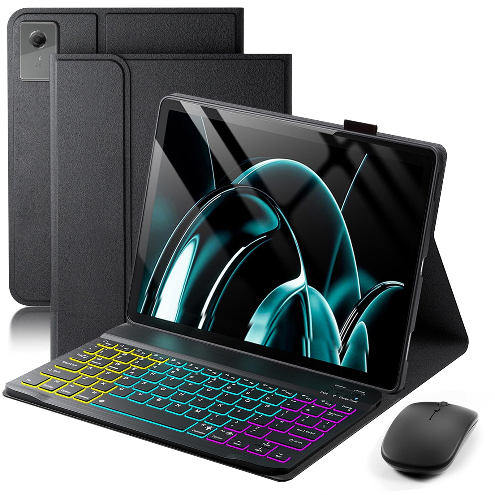 Case with Keyboard 12.1 Inch TB361FU TB361ZU Rainbow Backlit Detachable Cover