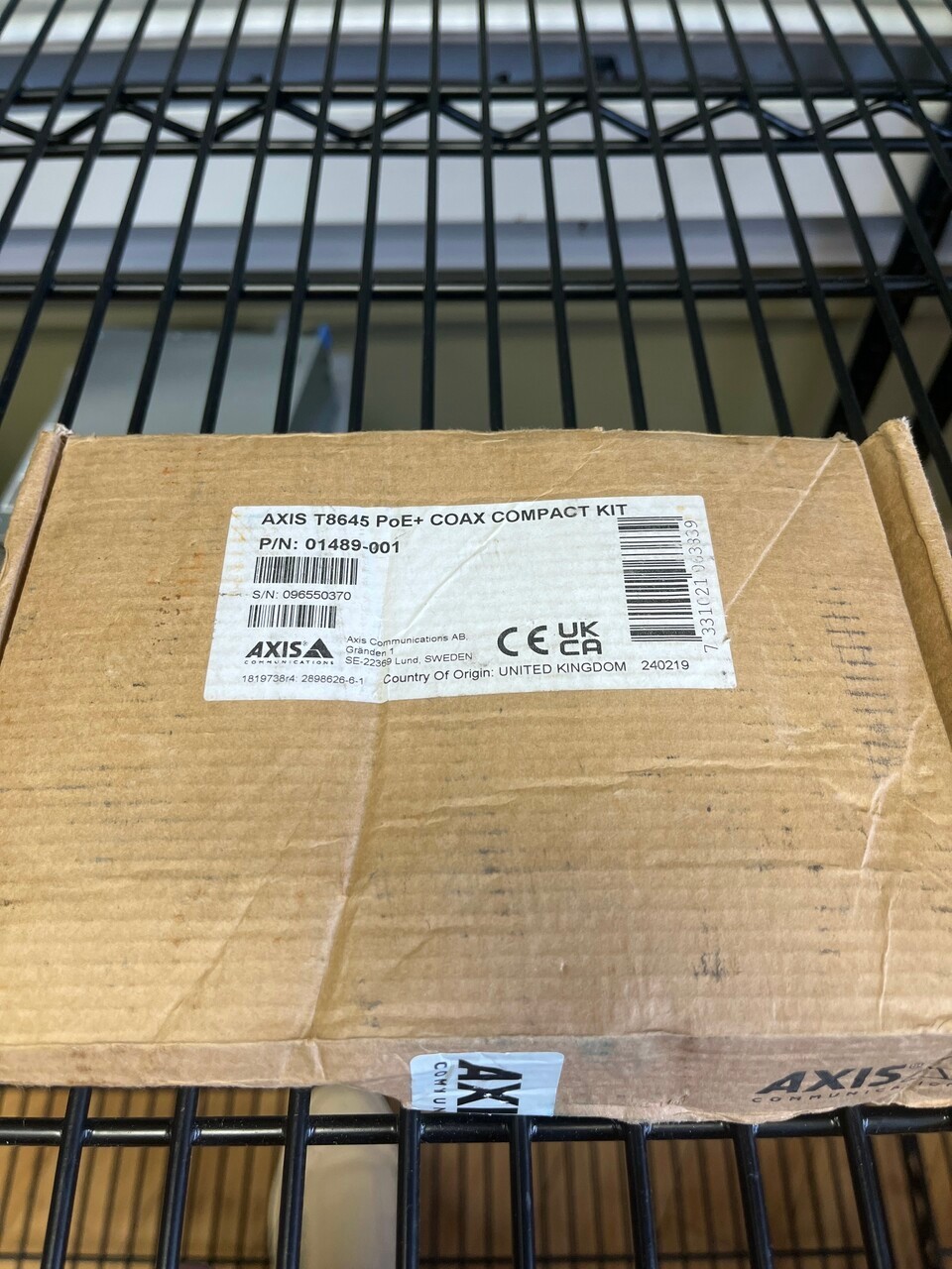 AXIS T8645 PoE+ Coax Compact Kit (01489-001) | Open Box | Never Used