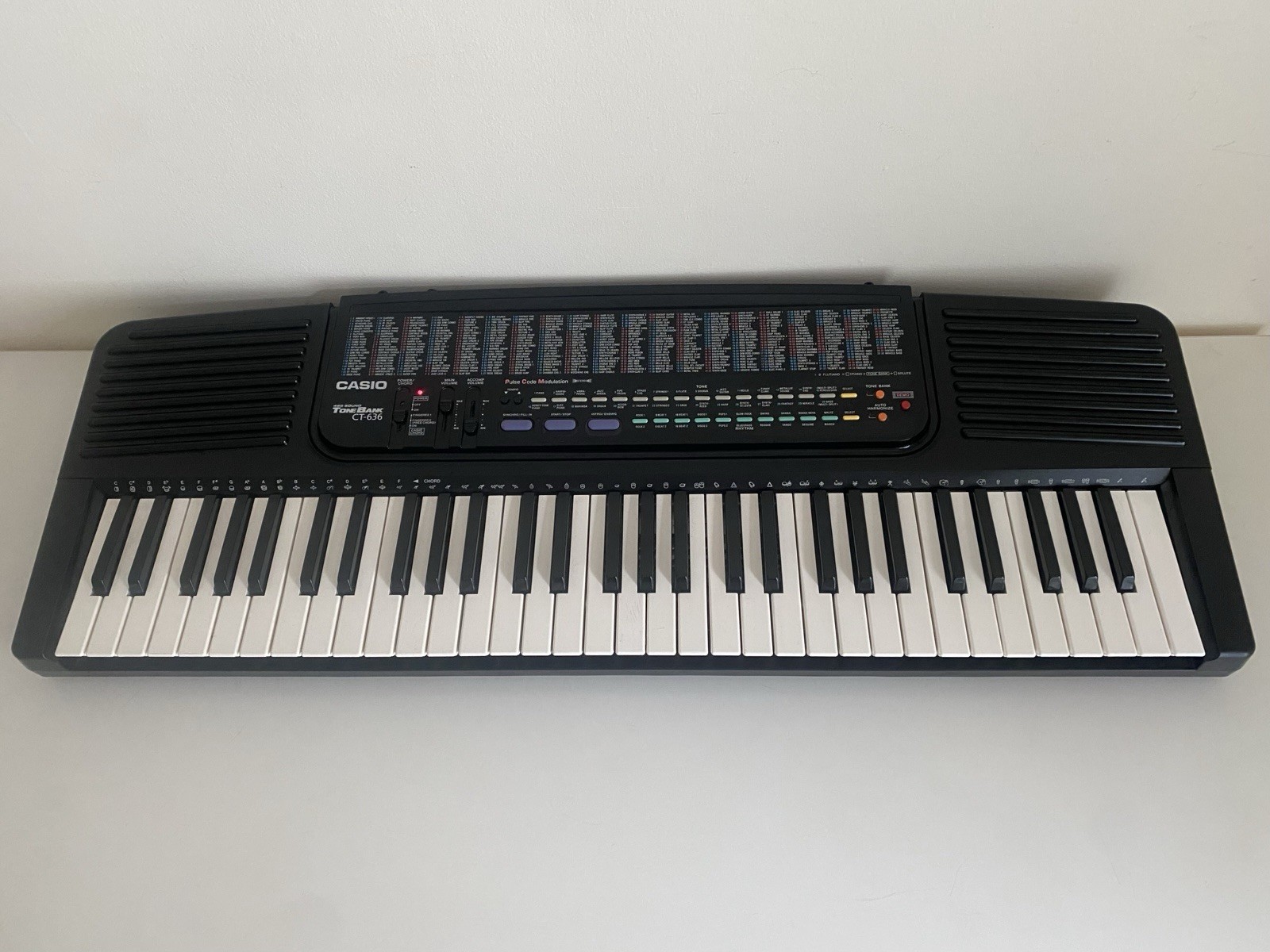 Casio CT-636 ToneBank 61-Key Electronic Keyboard Piano