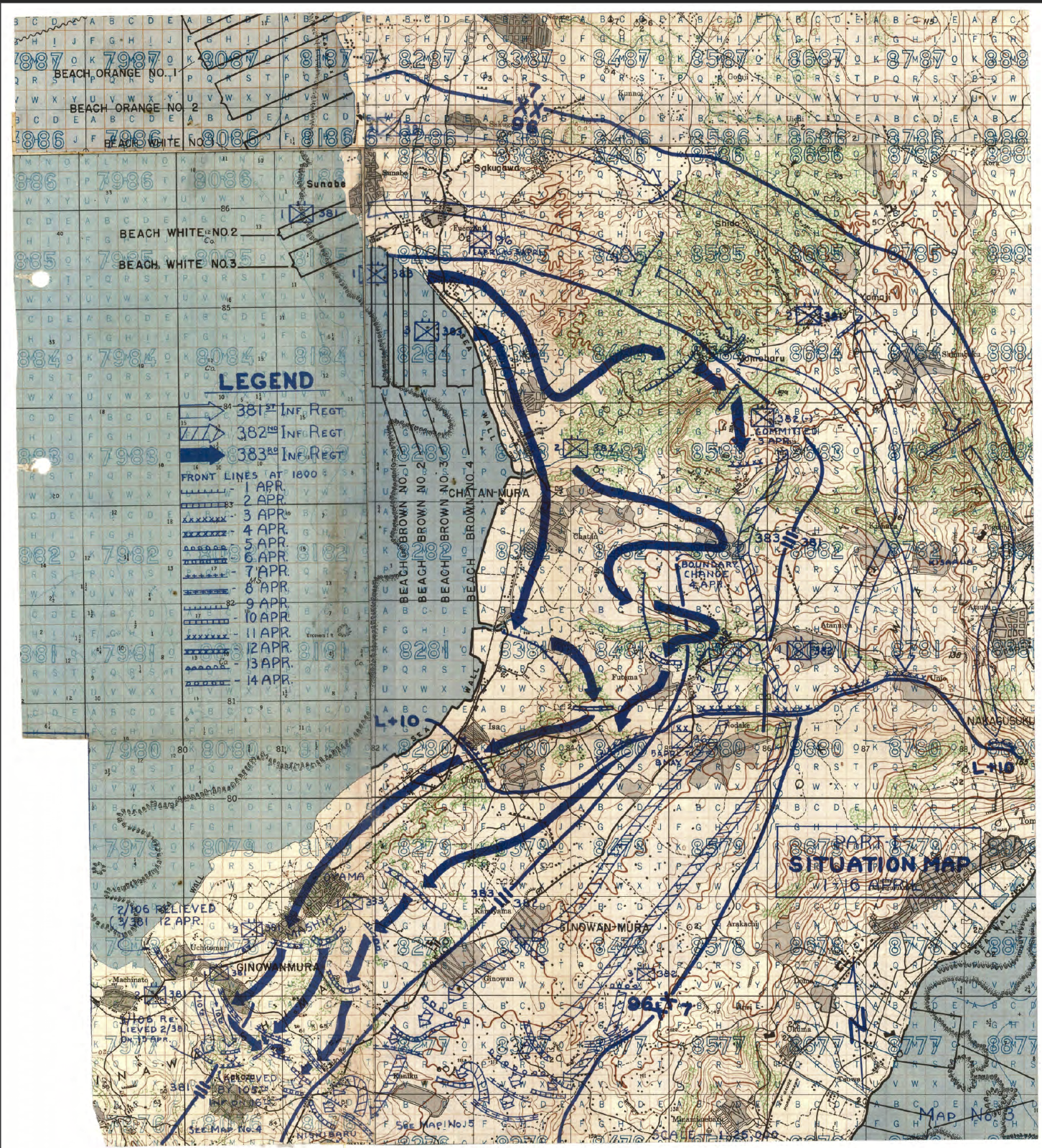 227 Page AAR Ryukyu Campaign 96th Infantry Division April 1945 Study on Data CD