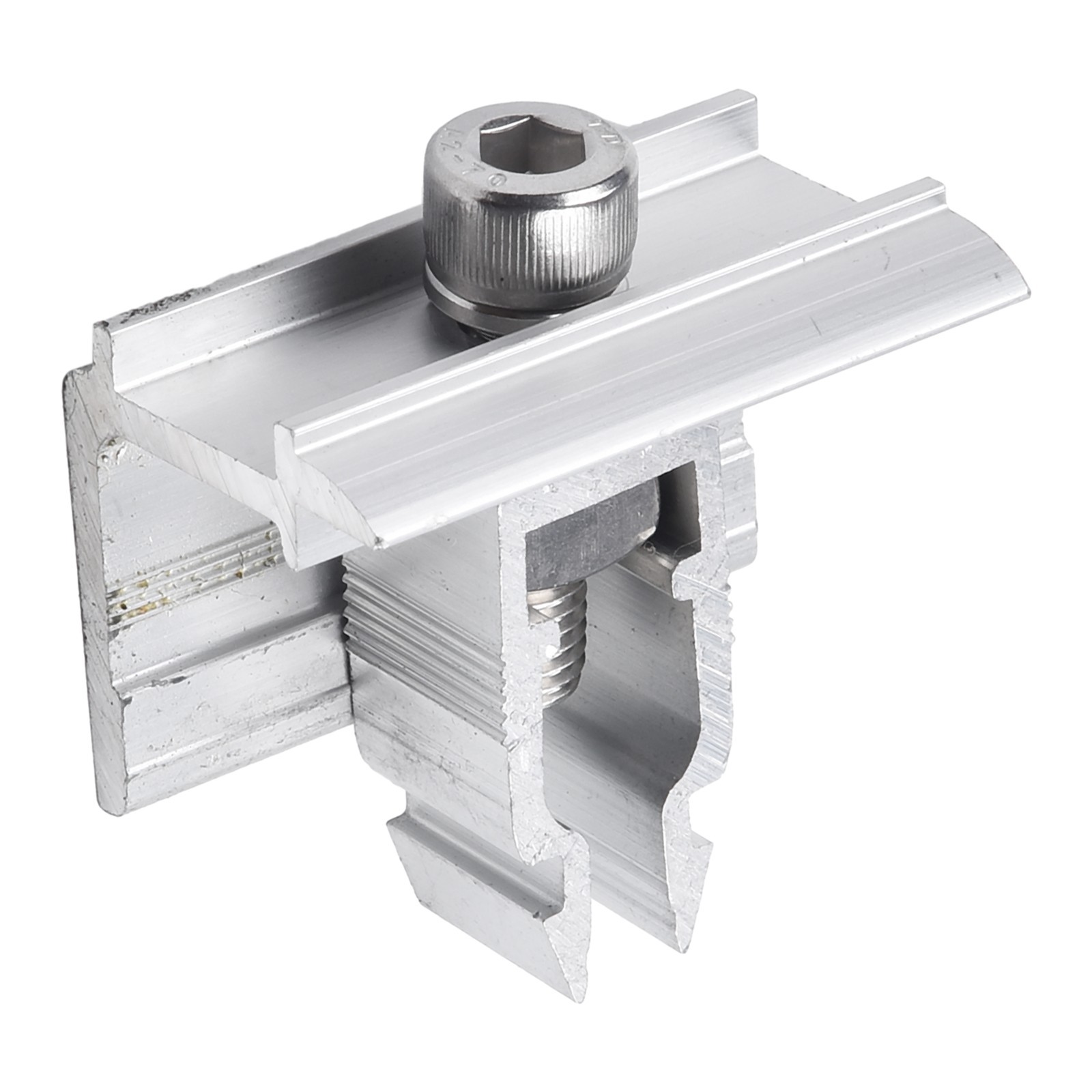 Lightweight Solar Panel End Clamp for RVs Compatible with 30 to 50mm Frames