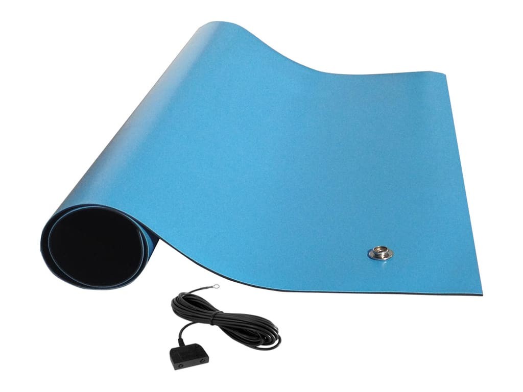 Techni-Pro TNP100154 - MATS36X72B Rubber Table Mat, Includes Hardware, Smooth,