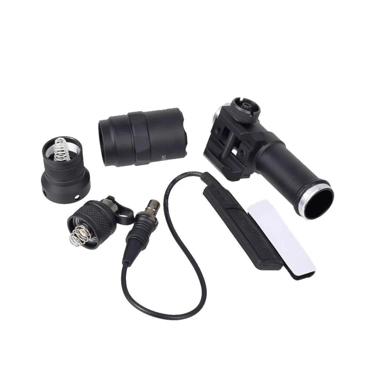 Tactical M600B Flashlight White Lamp Hunting 20mm Rail Mount