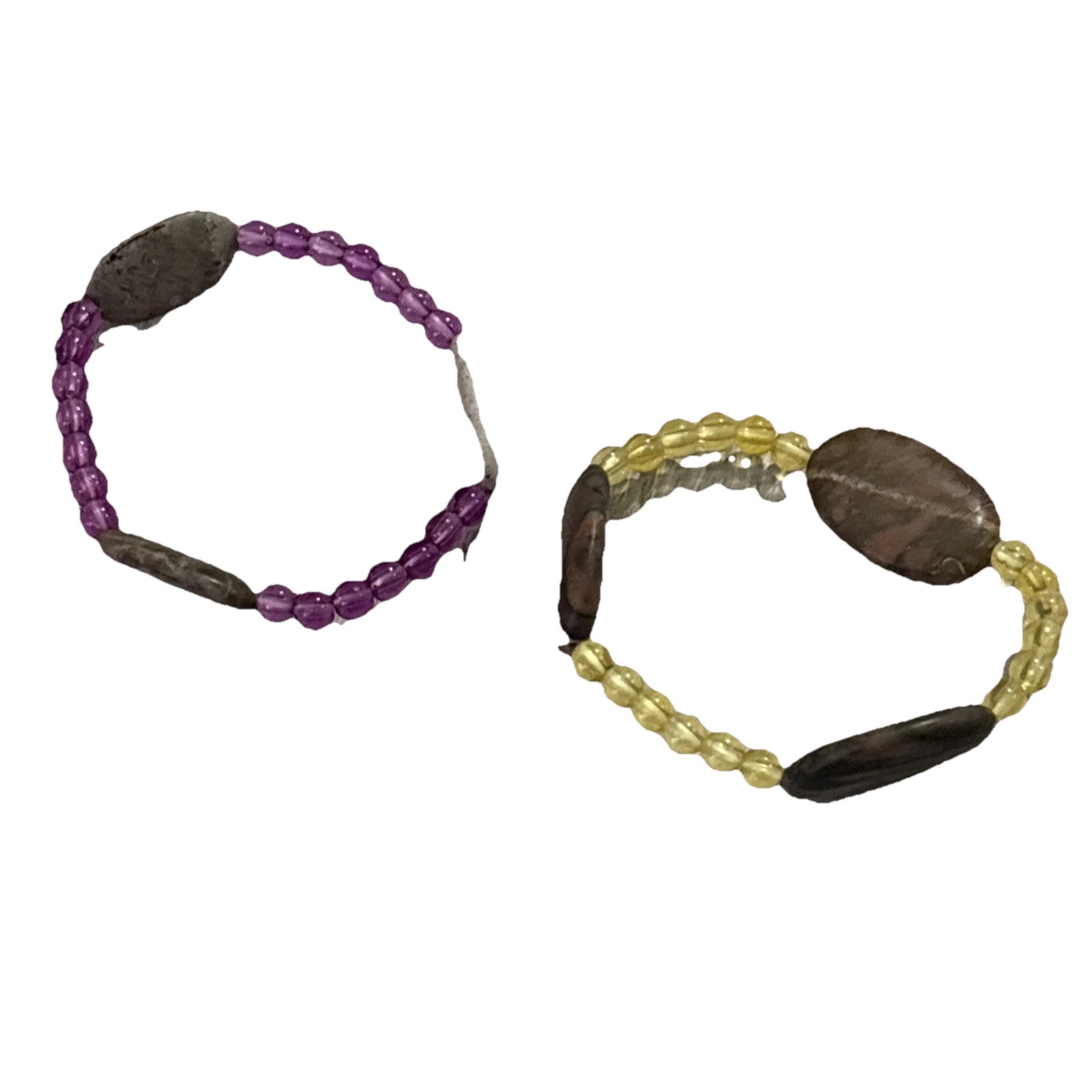Unique Stretchable Charming Beaded Bracelet, Set Of