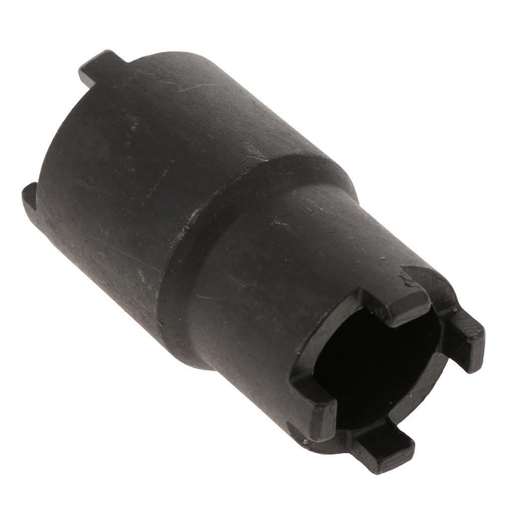 Special 4-pin Spanner Socket Tool For Slotted Castle Locking Nut Remover - as