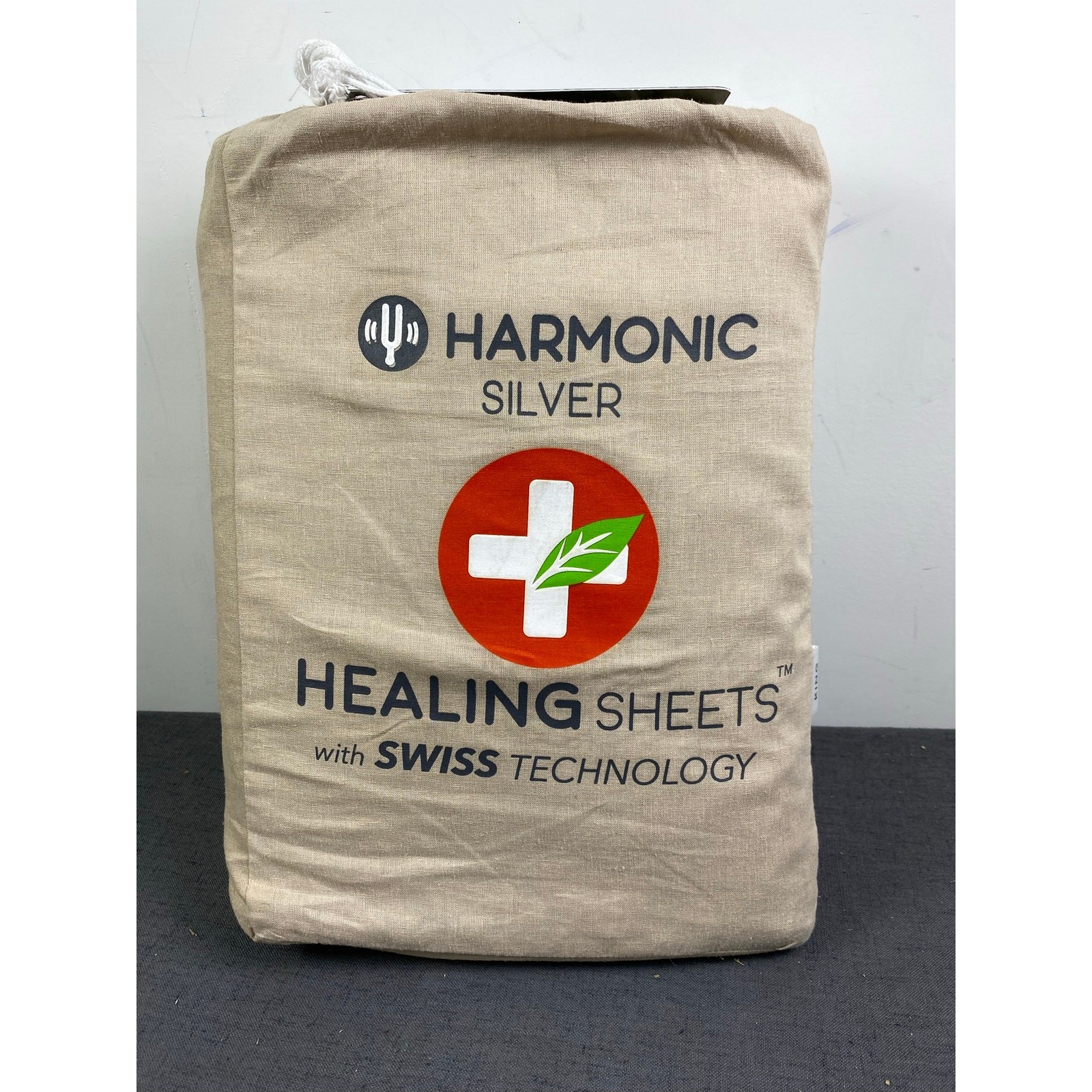 New Harmonic silver healing sheets eucalyptus anti microbial Dune King set