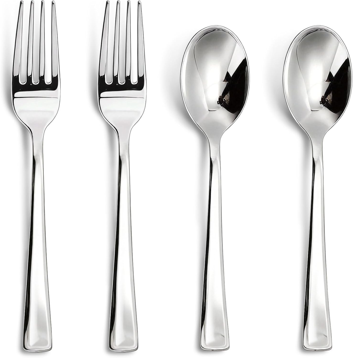 Sier Plastic Sierware, Heavy Duty Disposable Cutlery Set, Includes