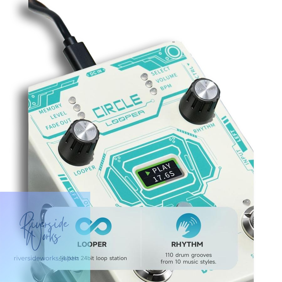 Donner Circle Looper Effect Pedal Looper for Guitar