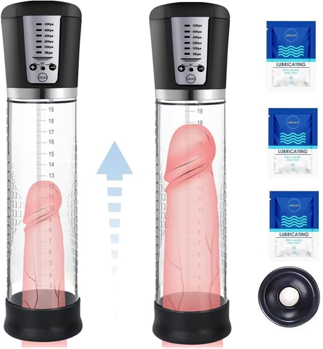 Vacuum Penis Pump for Male ED Enhancement Erectile Enlargement Penis Enlarger BG