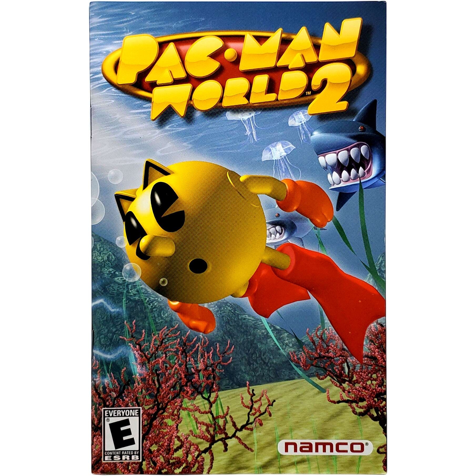 (Manual Only) Pac-Man World 2 - Sony Playstation 2 Excellent Tested Original