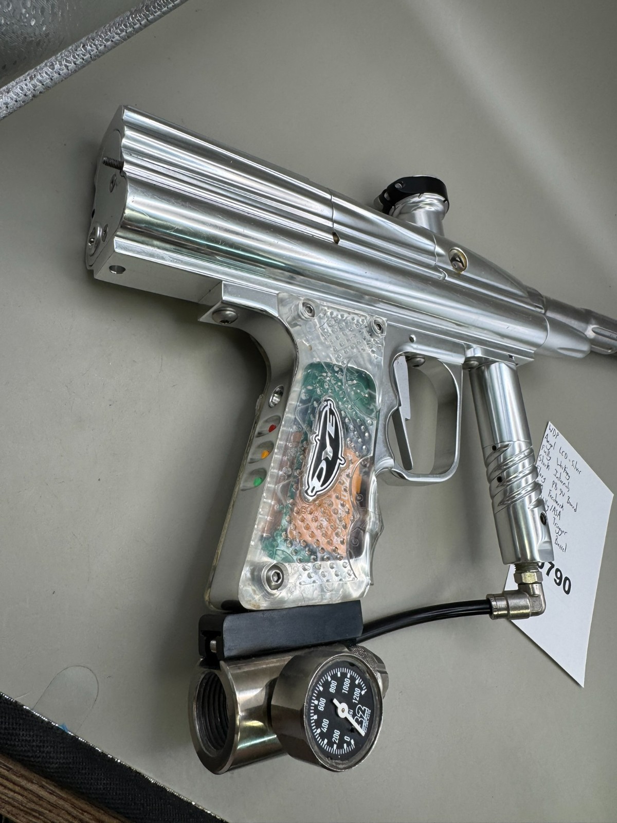 WDP Angel LCD - Silver - Paintball Marker Fully Working