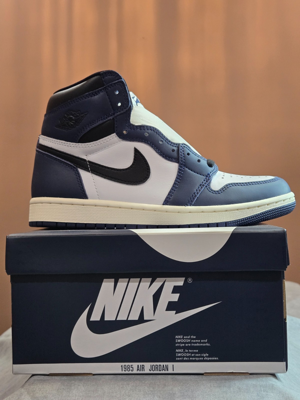 Nike Air Jordan 1 Men's Retro High OG Midnight Navy DZ5485-401 6.5M 8W