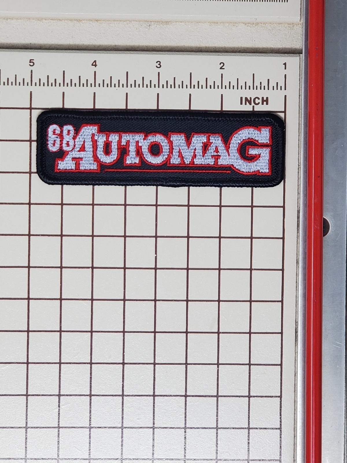 Early 90s Paintball Patch - OG 68 Automag Classic Eclipse Splash Smart Mag Valve