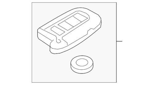 Genuine Kia Keyless Entry Transmitter 95430 3W701