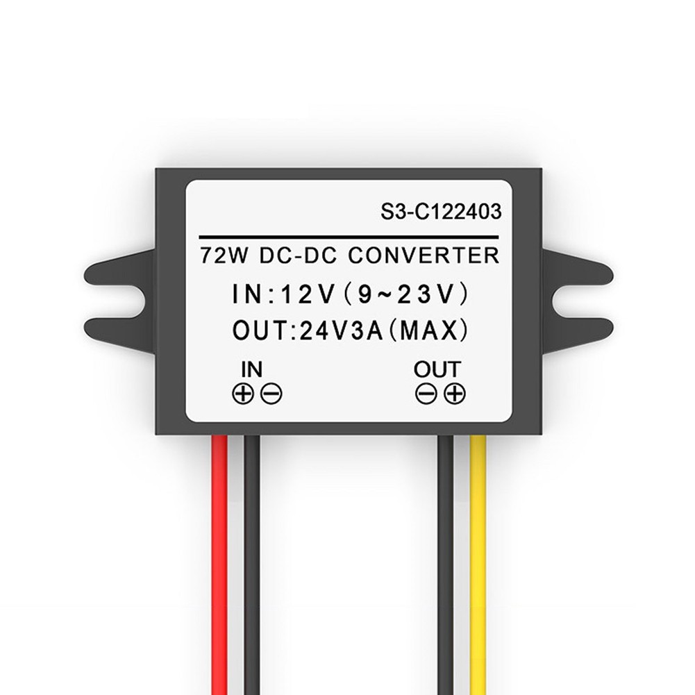 Efficient Step for Up DC Converter from 12 Volt to 24 Volt with Smart Chip