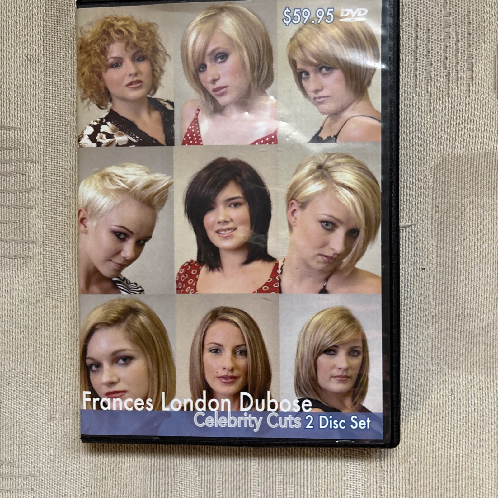 CELEBRITY CUTS 2  DVD BY FRANCIS LONDON DUBOSE/THE CUTTING SYSTEM(PAUL MITCHELL)