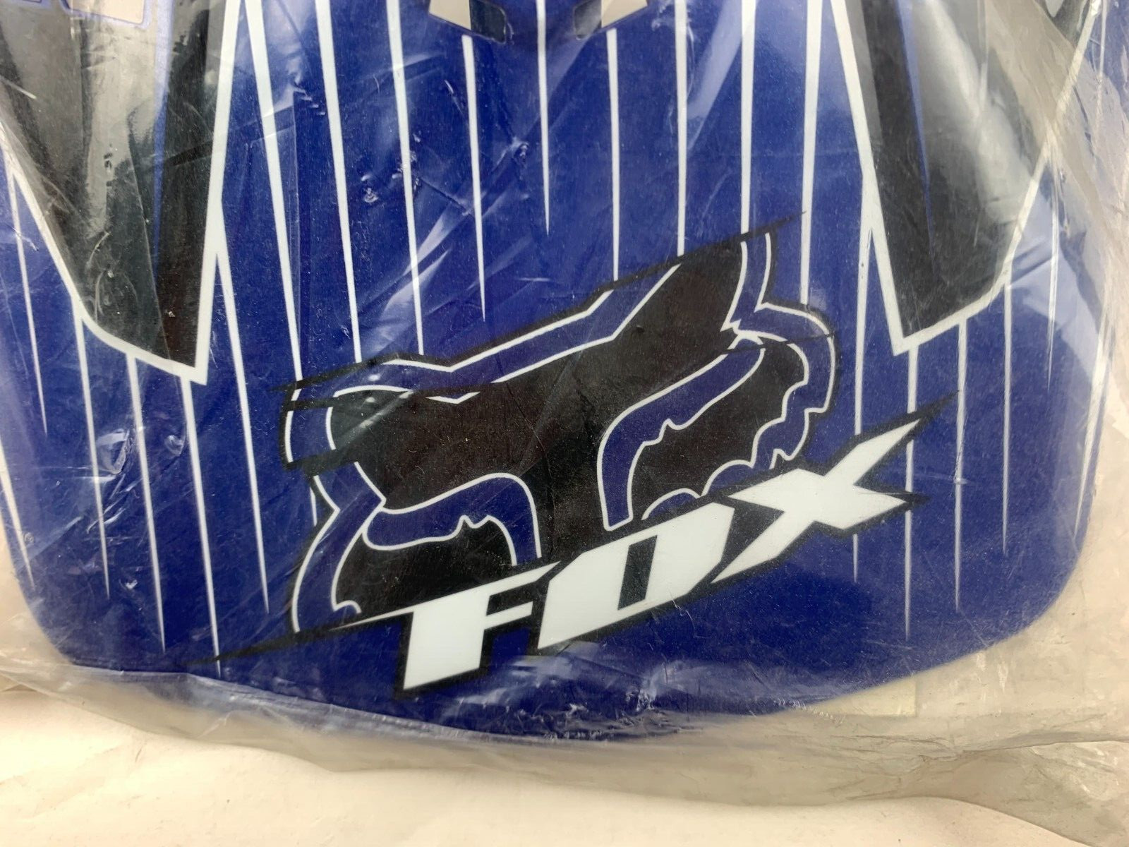 Fox Racing V2 Race Helmet Visor - Blue - 91409-002-000