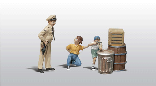 Woodland Scenics ~ New 2026 ~ G Scale People ~ Barney's Big Bust ~ A2545