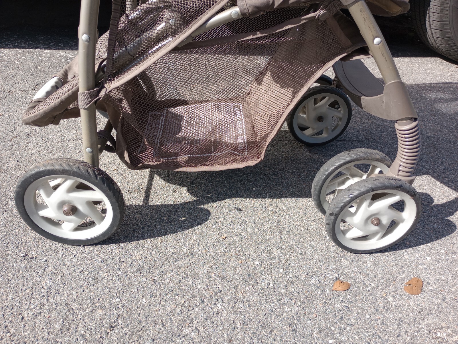Graco Literider classic connect stroller front wheel. Size 6 1/2"
