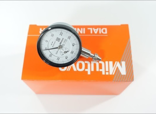 Mitutoyo 1003A Dial Indicator Compact Lug Back 0-4mm 0.01mm Graduation 0-50-0