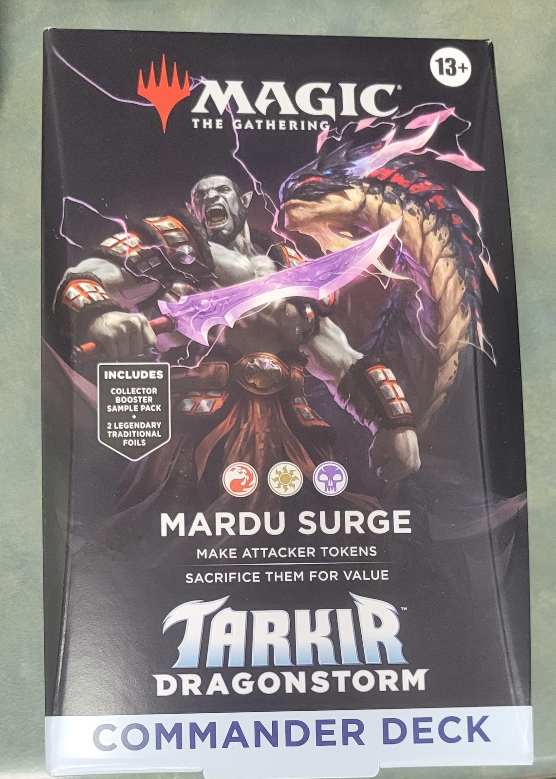 Magic The Gathering Tarkir: Dragonstorm Commander Deck - Mardu Surge