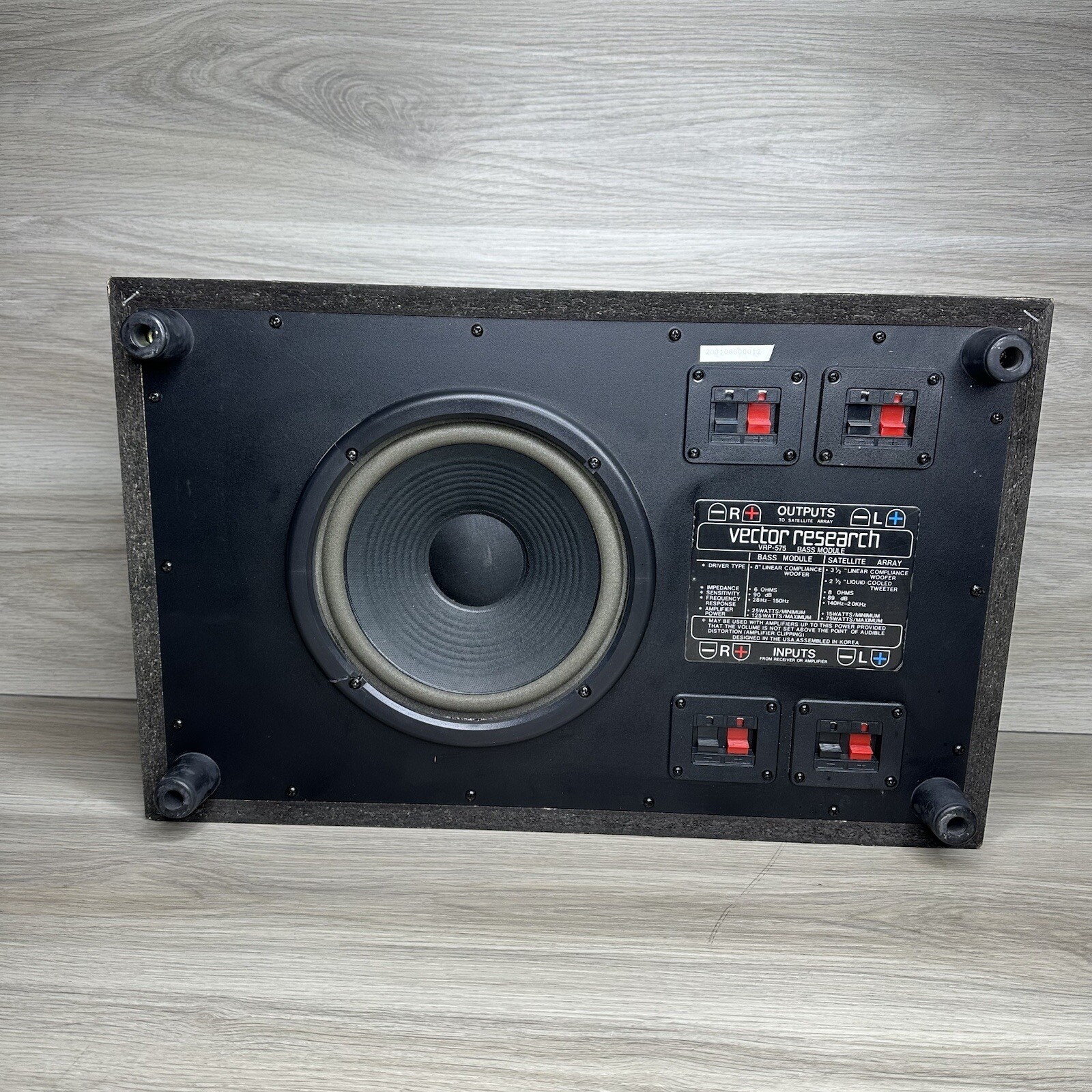Vector Research VRP-575 Loudspeaker System Bass Module
