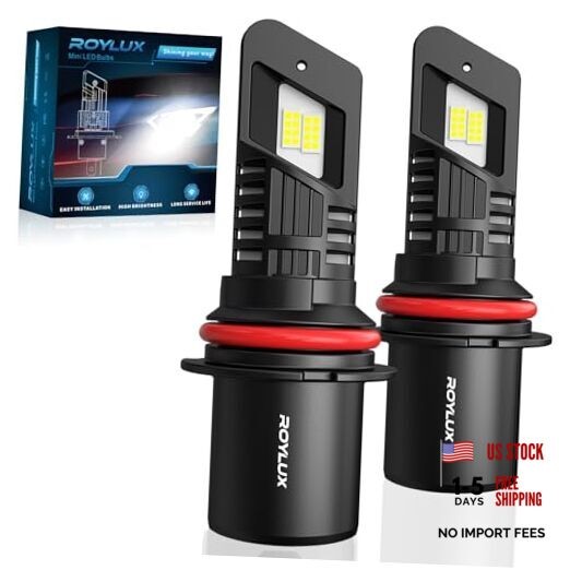 HB5 Fog Light Bulbs, 20000LM 600% Brightness Canbus Ready Plug and Play 9007