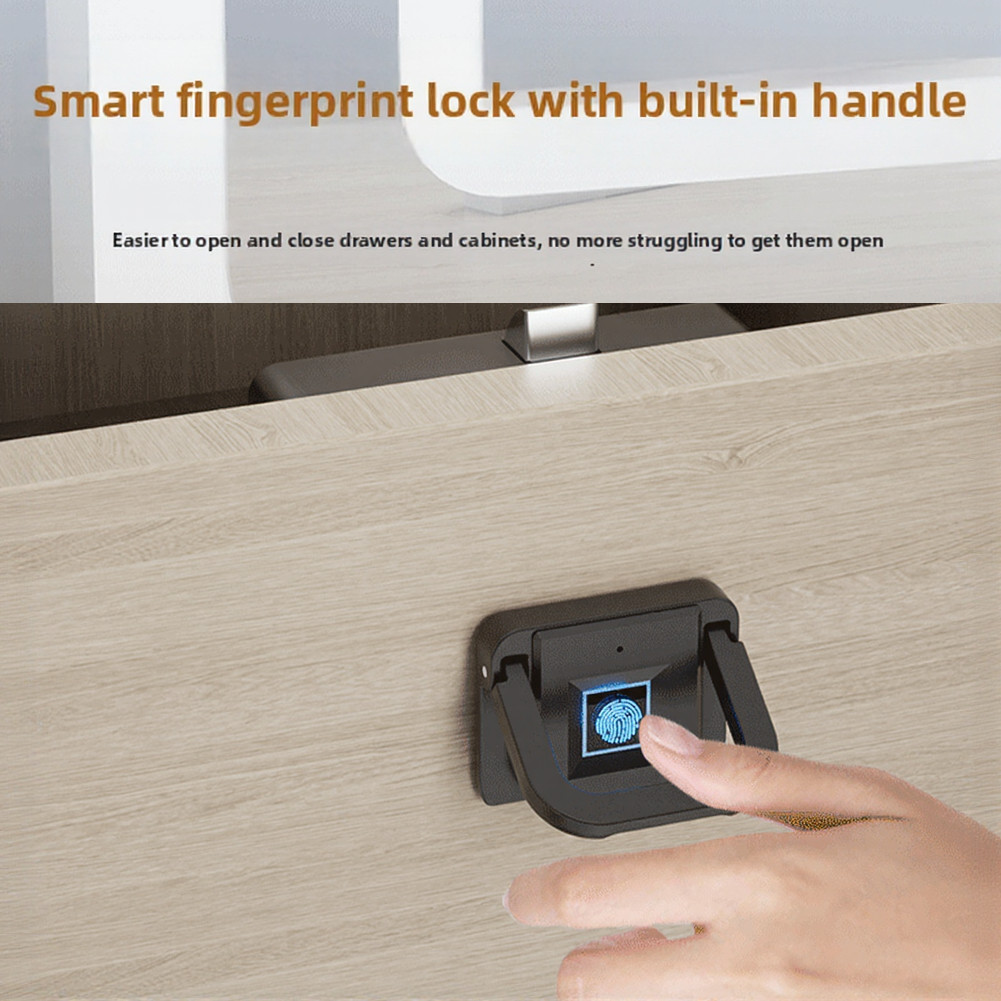 Fingerprint Lock Biometric Security For Office Scratch-resistant Alloy