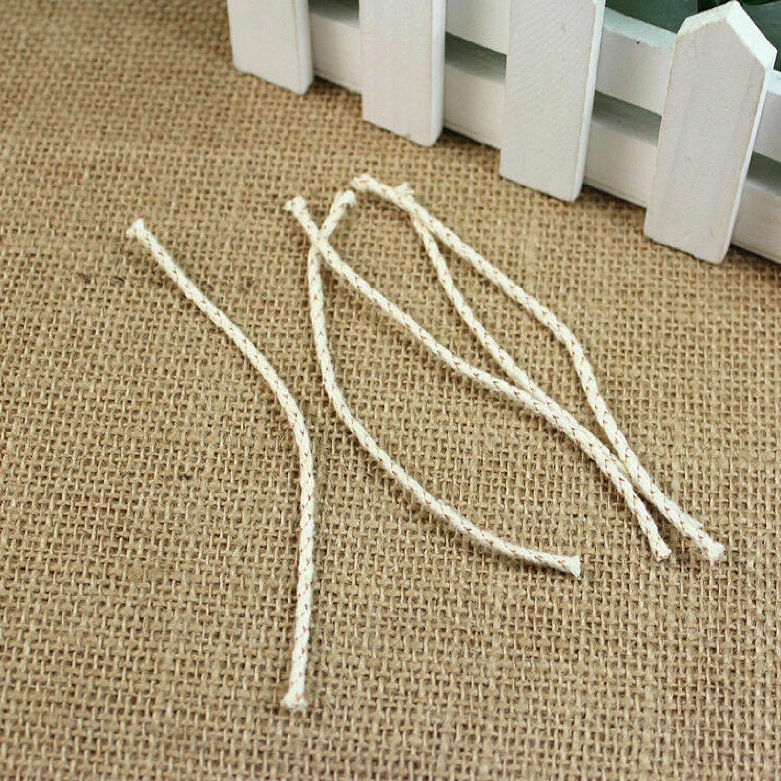 30Pcs Copper Wire Cotton Core Wick Thread Replacement in Dispenser Oil Lighters