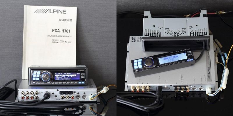ALPINE PKG-H701S DTS 5.1ch Digital Sound Processor DSP PXA-H701 RUX-C701 Japan
