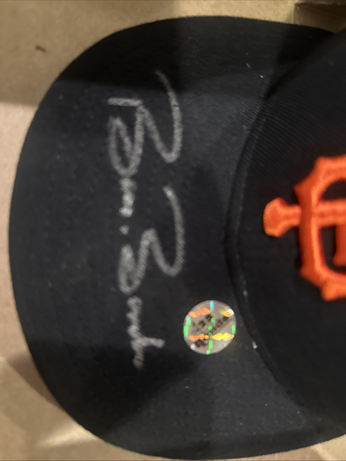 Barry Bonds Signed Hat