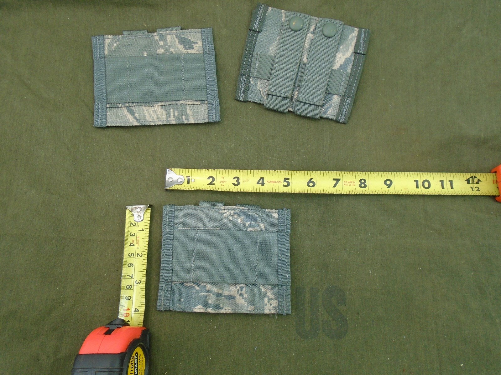 USAF US Air Force ABU Combat Carry Utility Belt Pouch Multi Purpose 4" x 5" 9-T