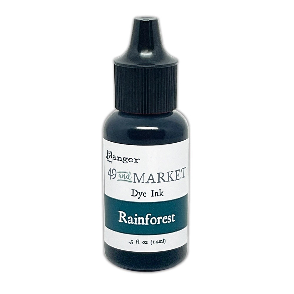 49 And Market Dye Ink Reinkers 0.5oz-Rainforest