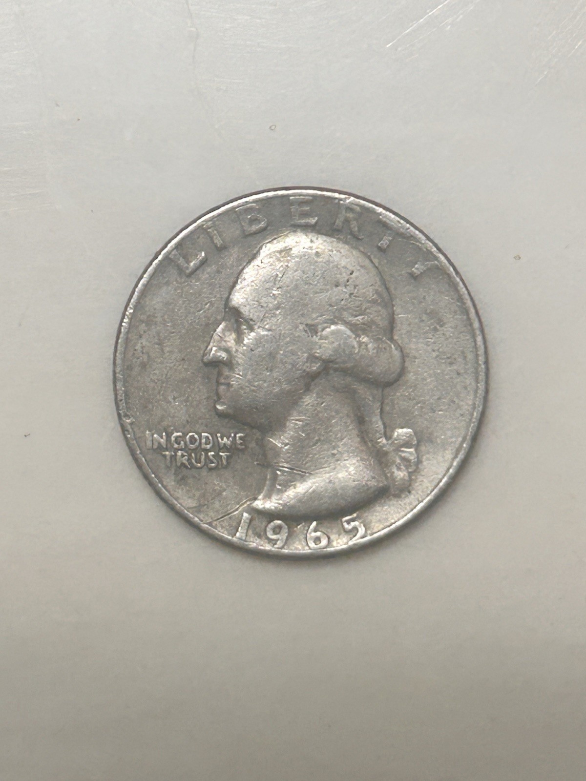 1965 No Mint Mark Quarter W/ Errors