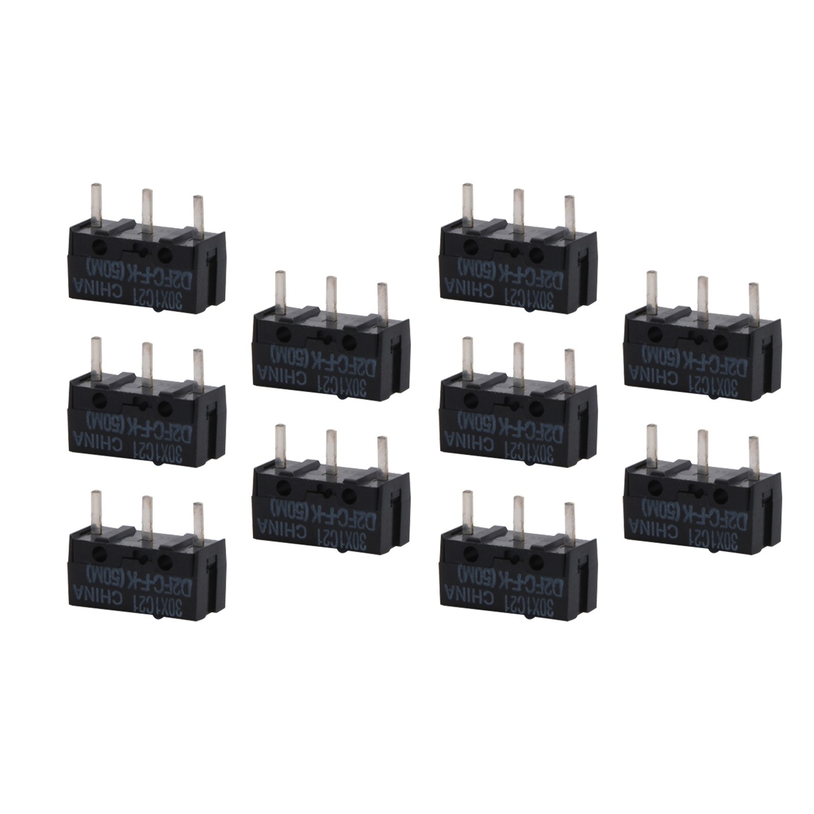 10Pack Original Genuine Micro Switch For Omron D2FC-F-K(50m) D2FC-F-K Mouse e